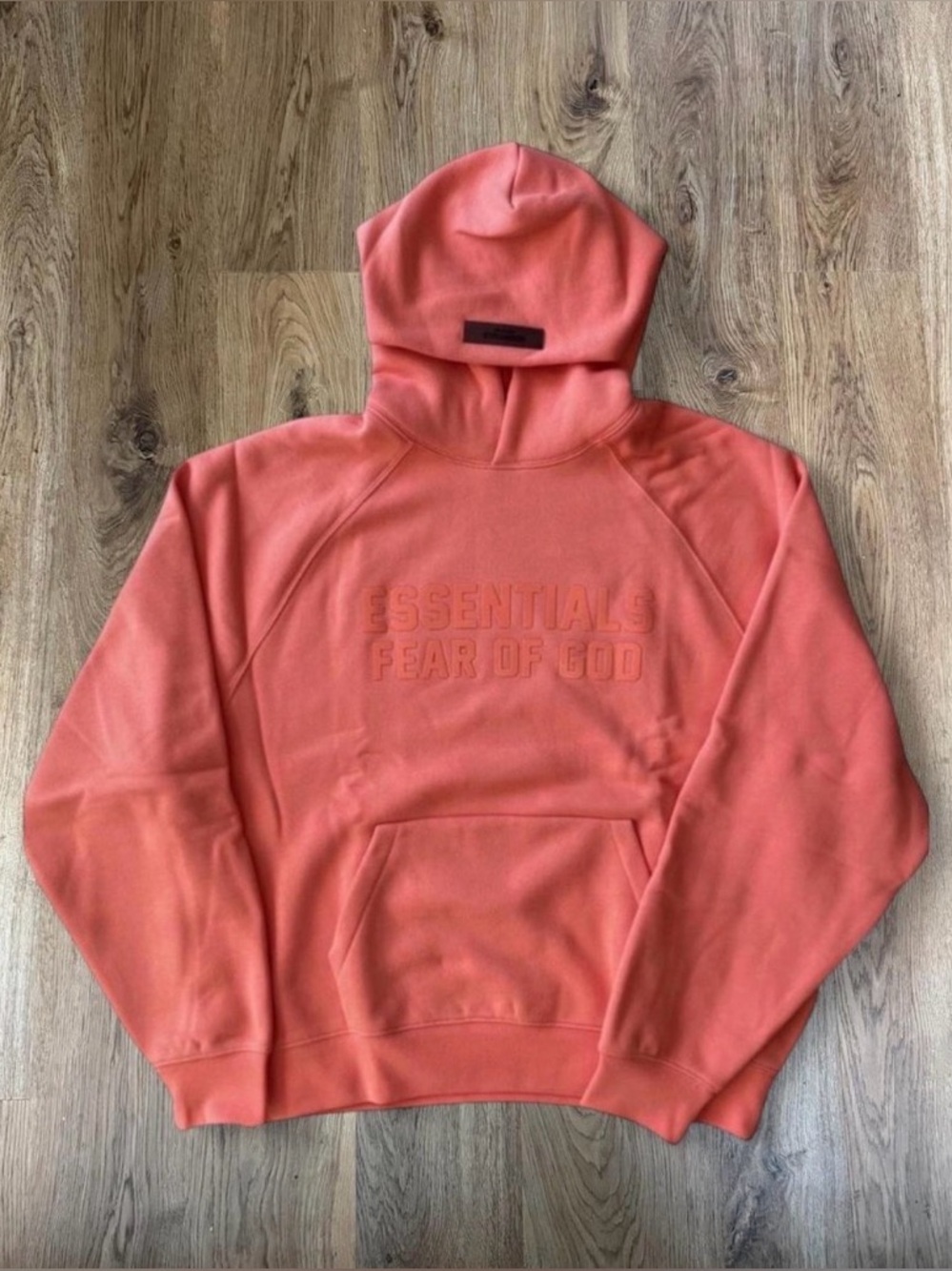 Fear of God Essentials Coral Hoodie